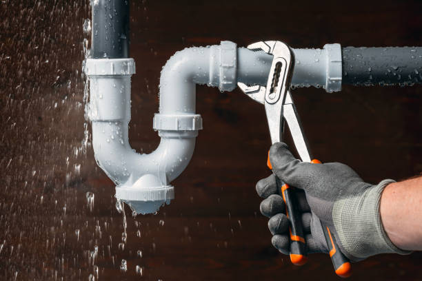 Professional Drain Cleaning technician working in Milan, OH